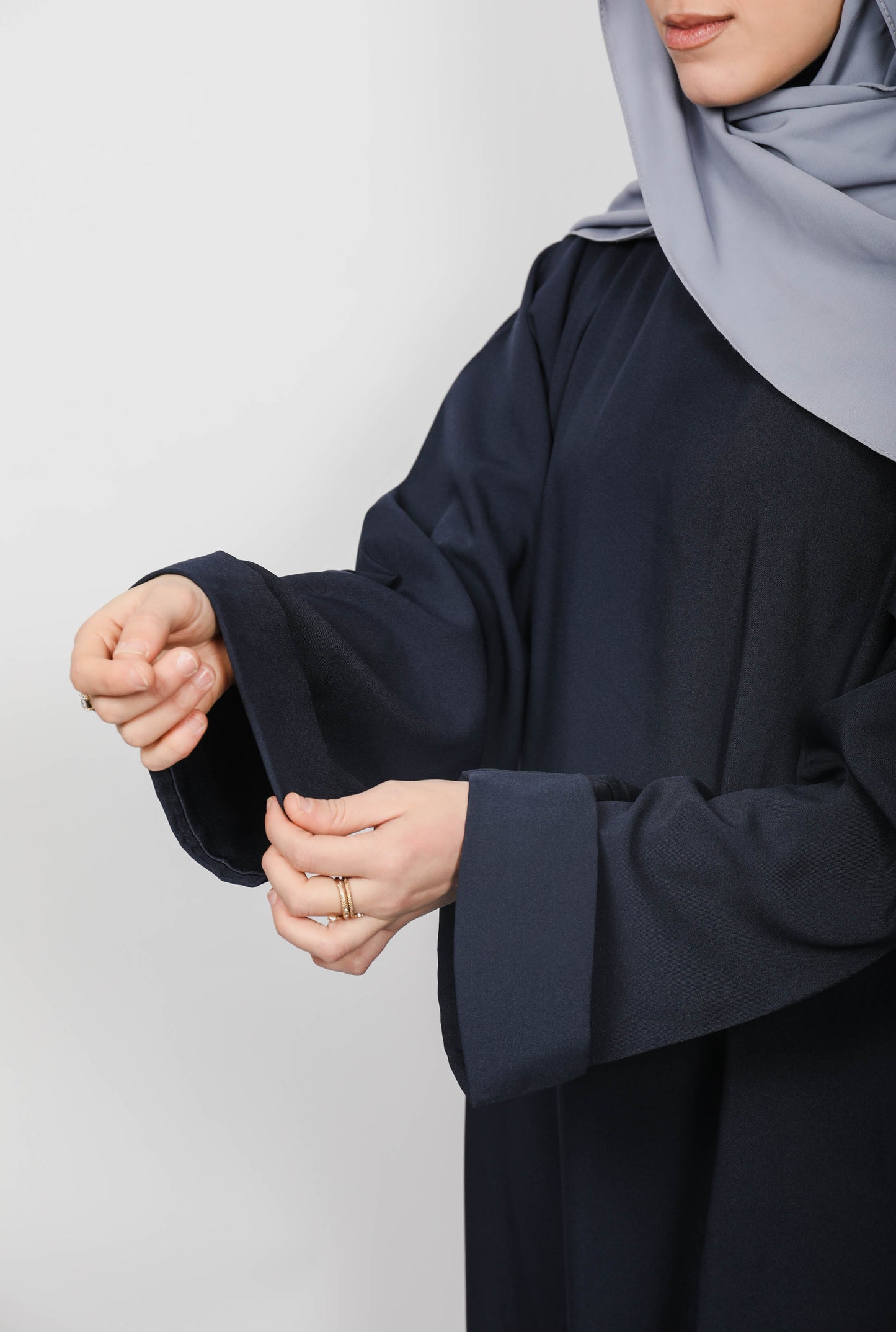 Abaya manches évasées