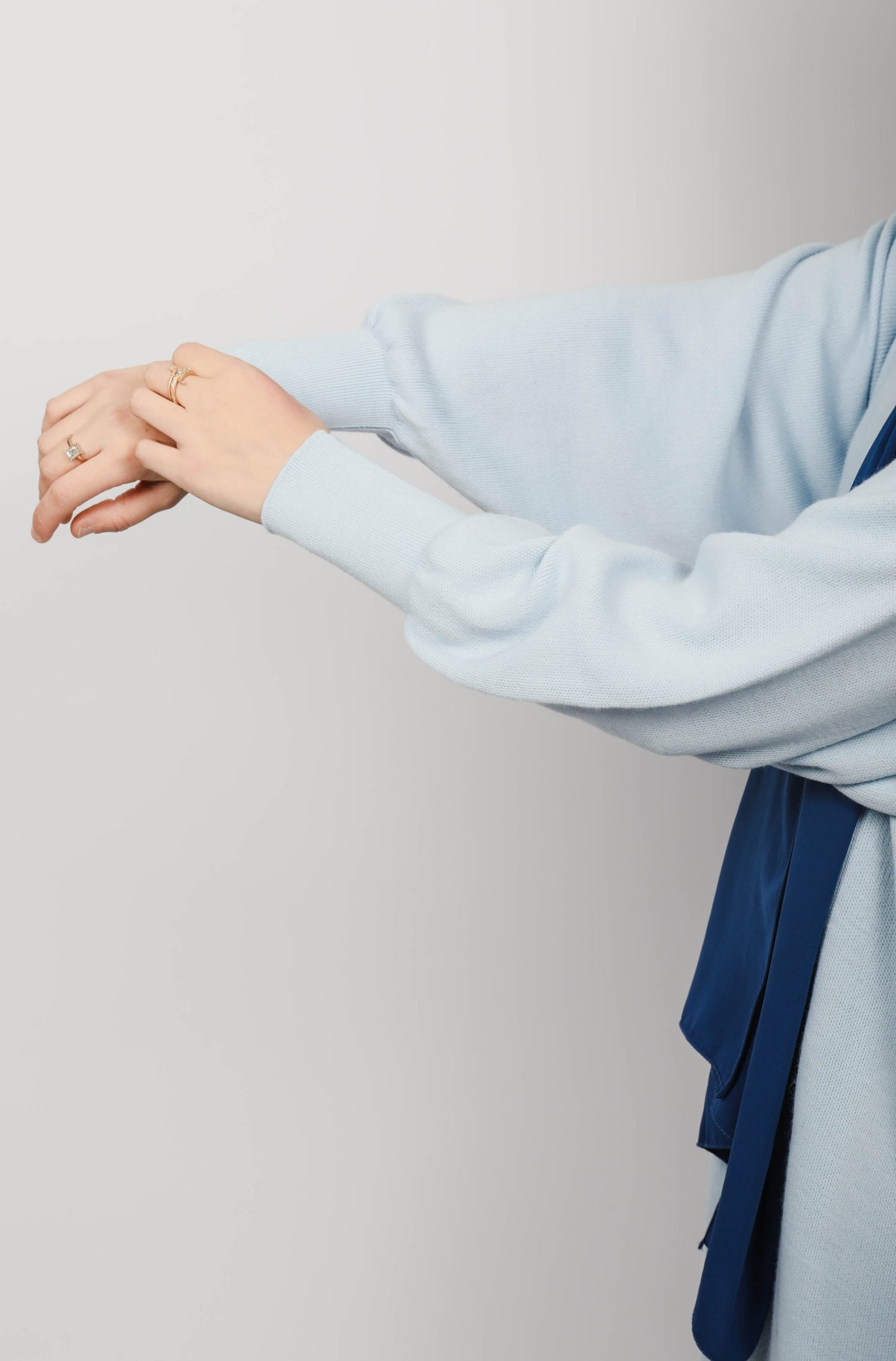 Robe pull manches ballon