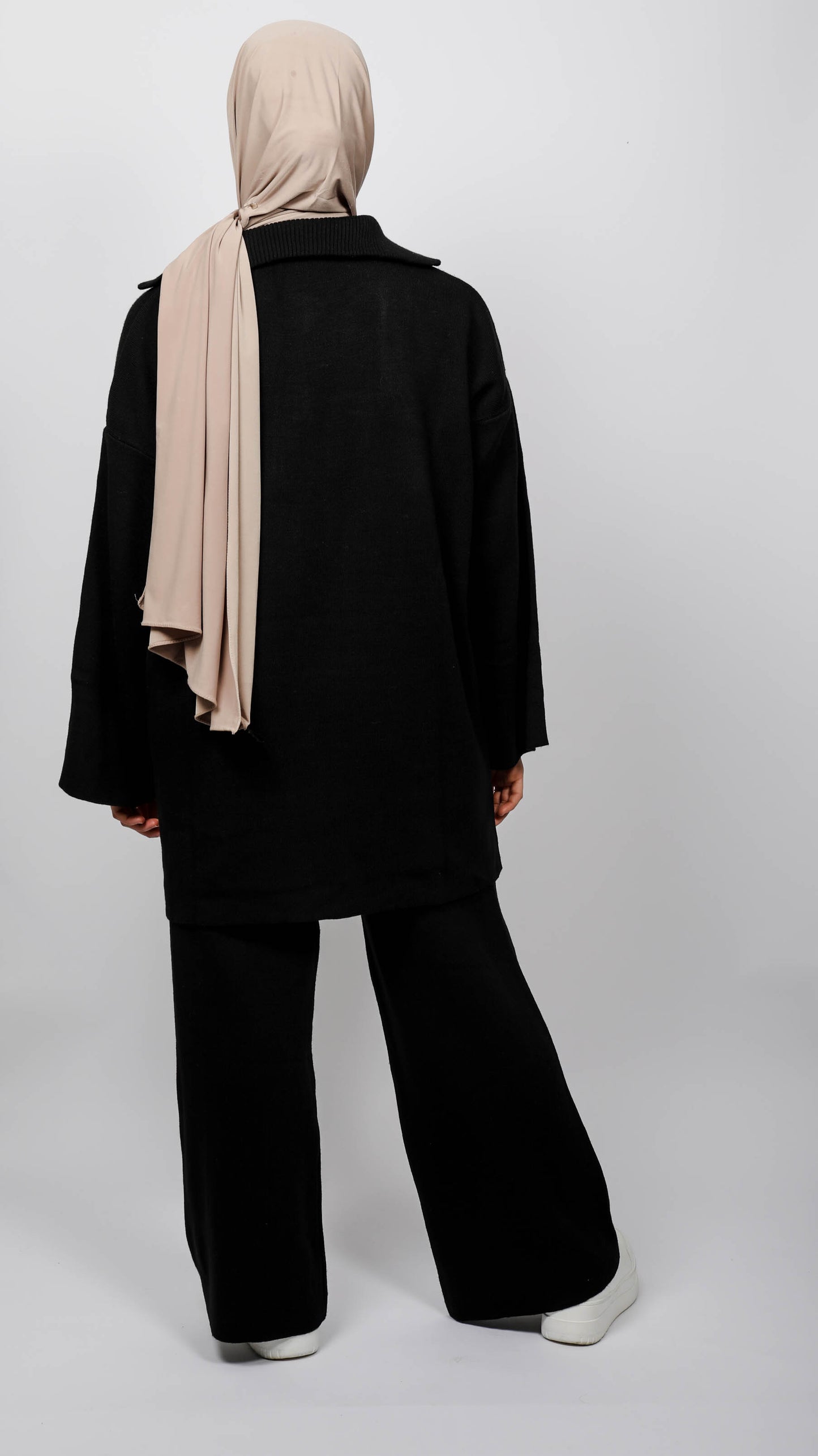 Ensemble tricot zippé