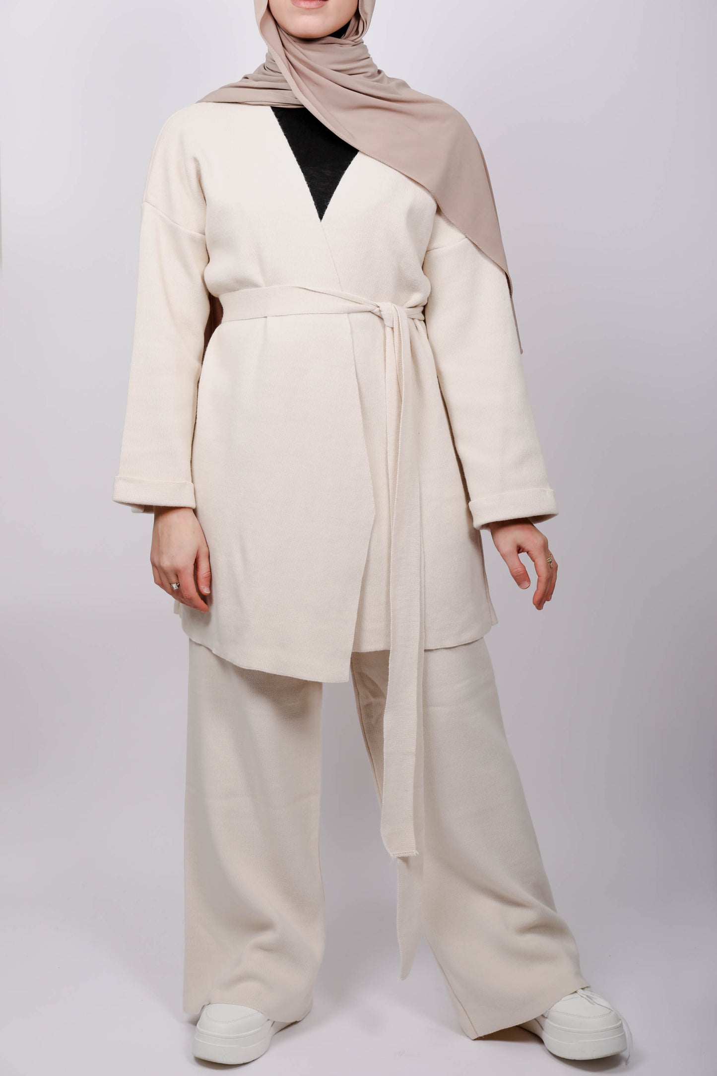 Ensemble gilet tricot