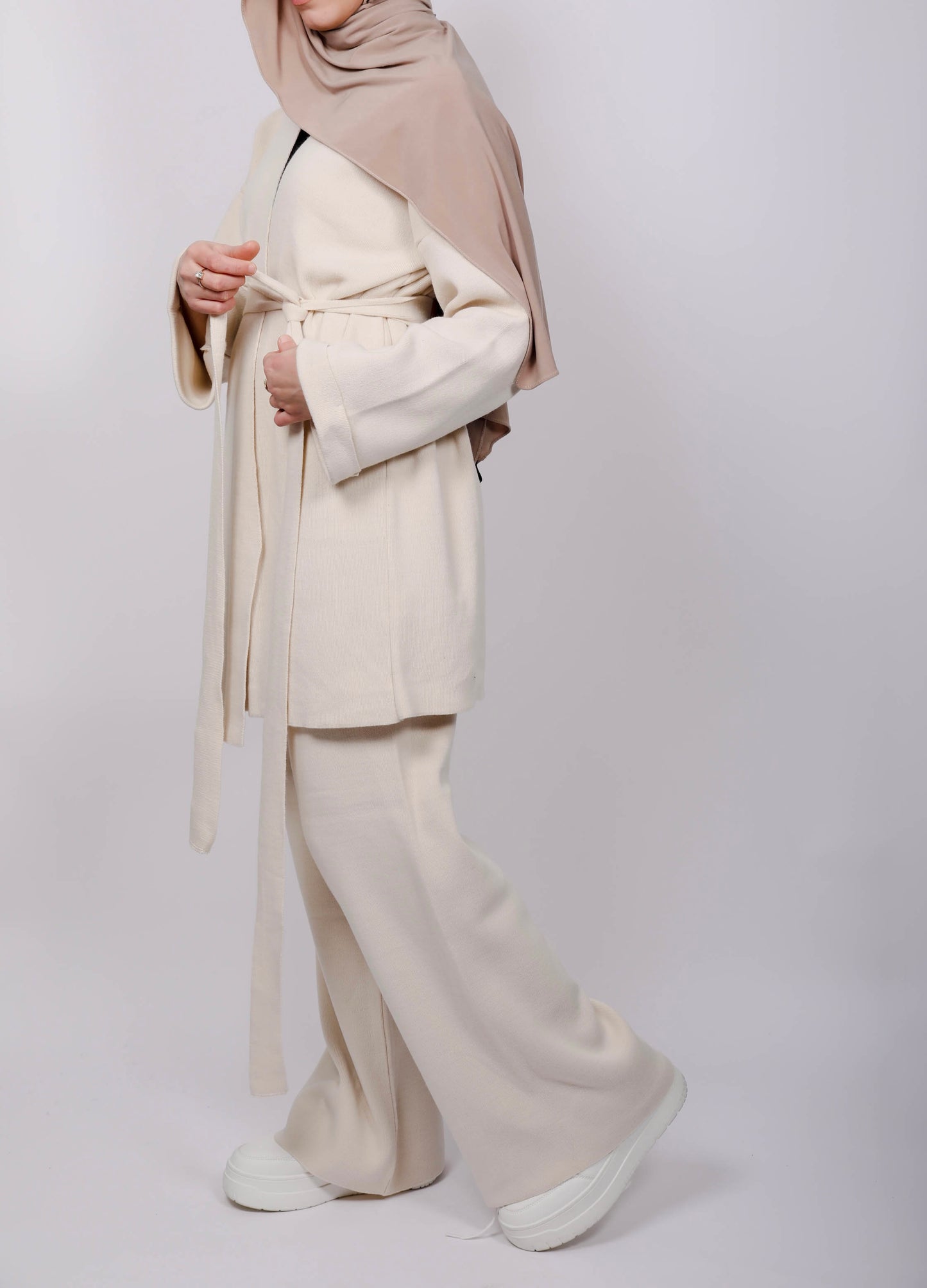 Ensemble gilet tricot