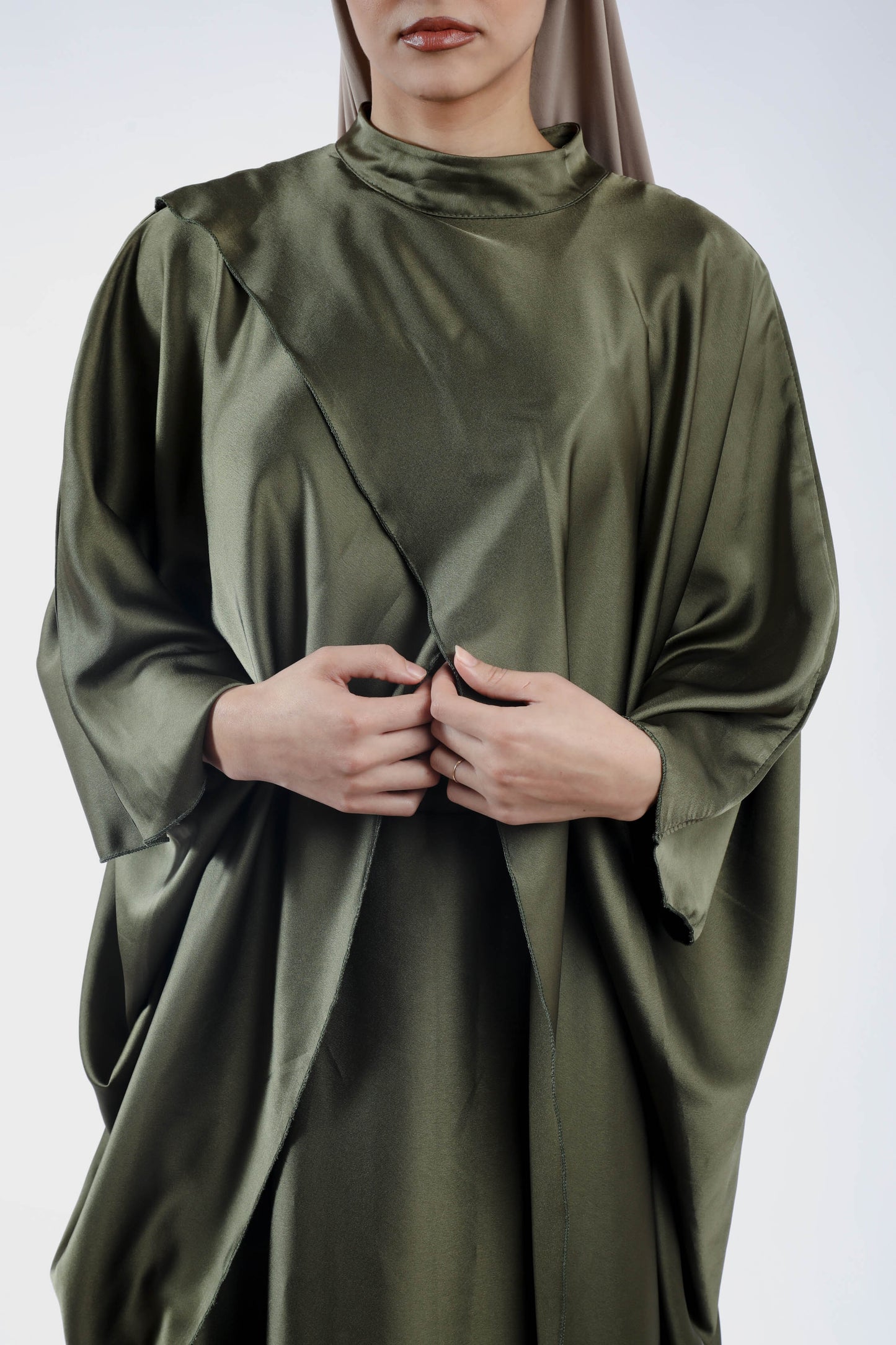 Ensembles 2 pièces satiné asymétrique