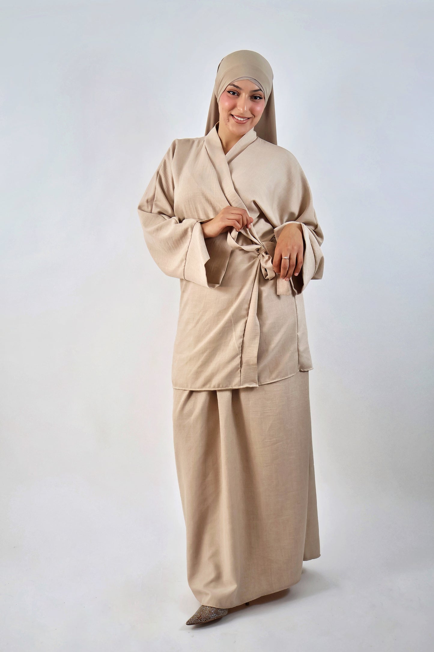 Ensemble 2 pièces (Kimono + Jupe)